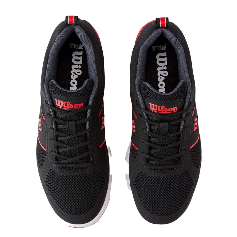 Wilson Rush Pickle Pro  Black/Infrared Pickleball Shoe | Pickleball Sports