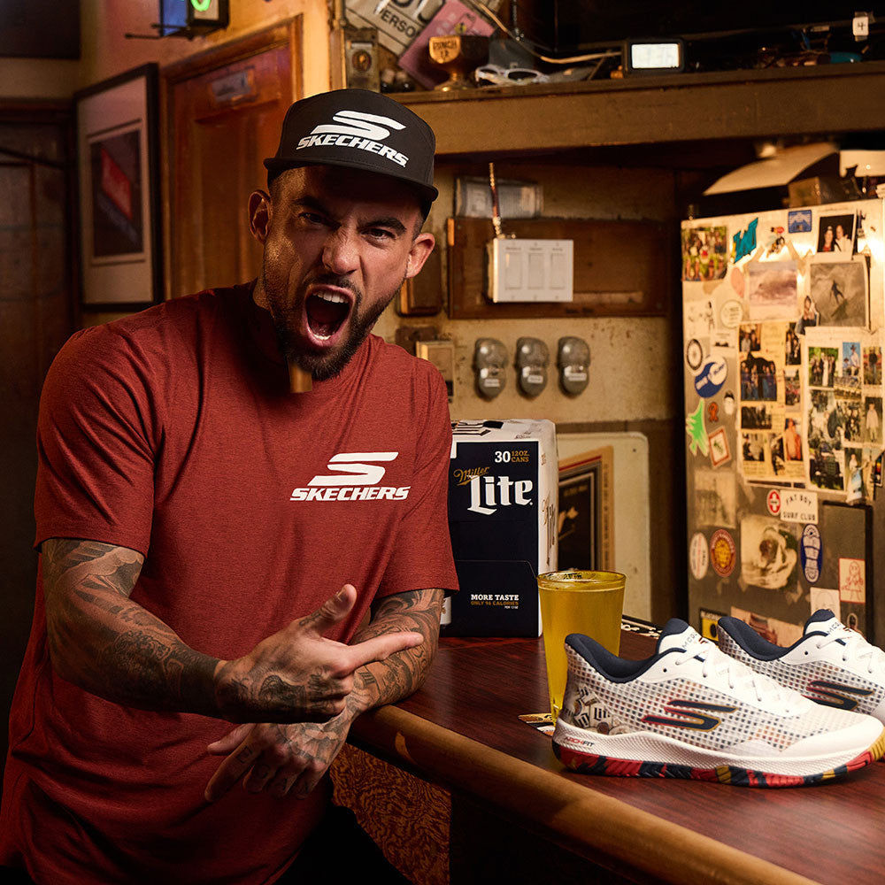 Skechers x Miller Lite Viper Court Pro LE Pickleball Shoe | Pickleball Sports