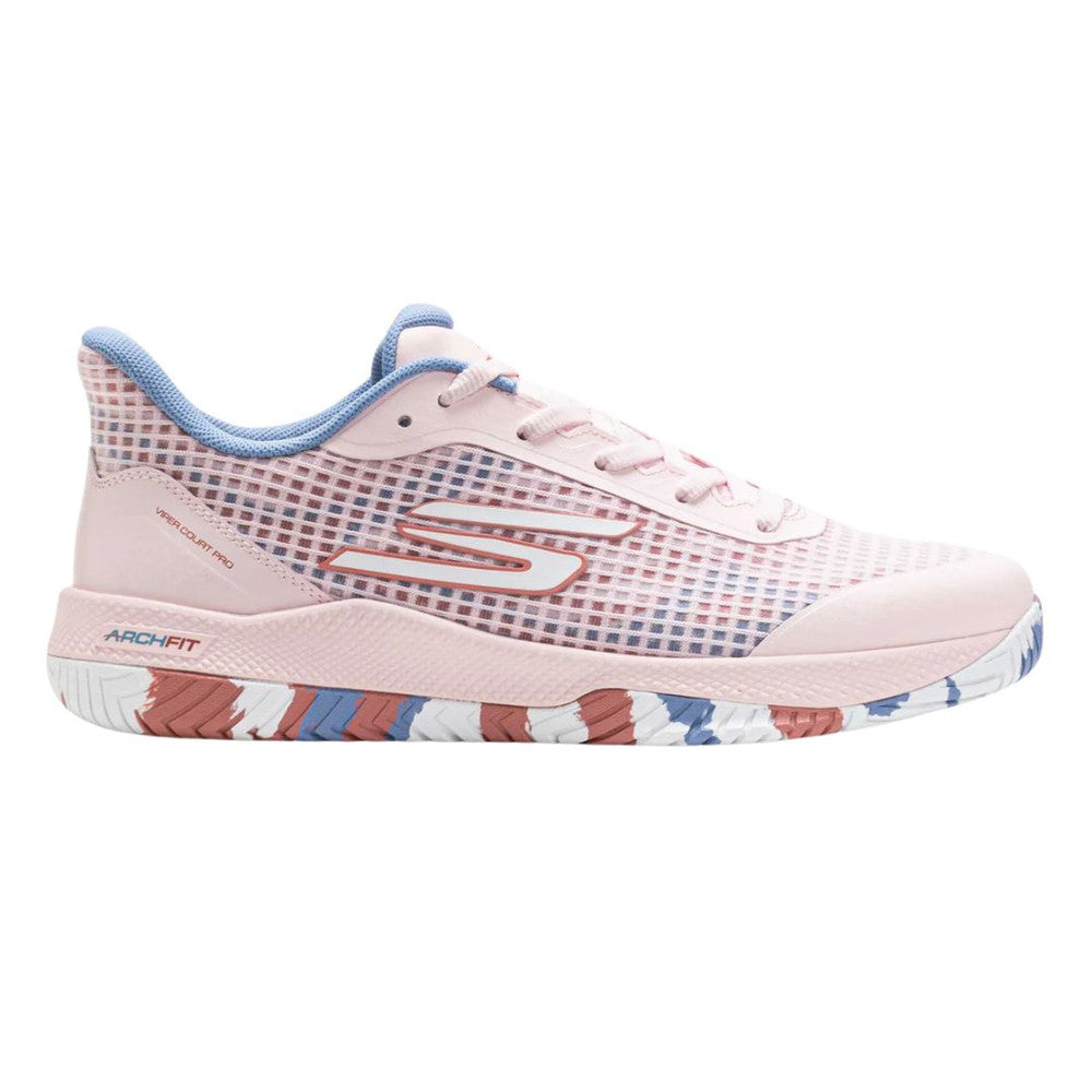 Skechers Viper Court Pro  Pickleball Shoe - Light Pink | Pickleball Sports
