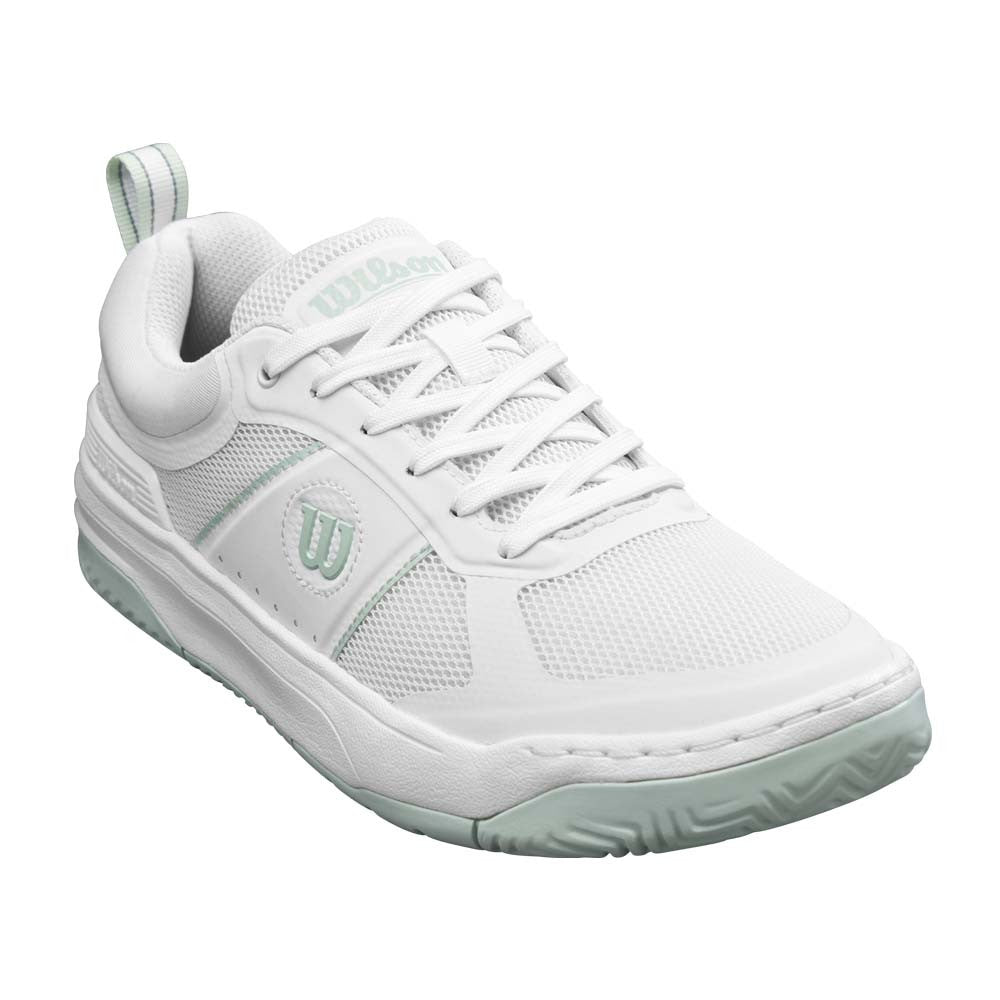 Wilson Pickle Pro White/White/Surf Spray  Pickleball Shoe | Pickleball Sports