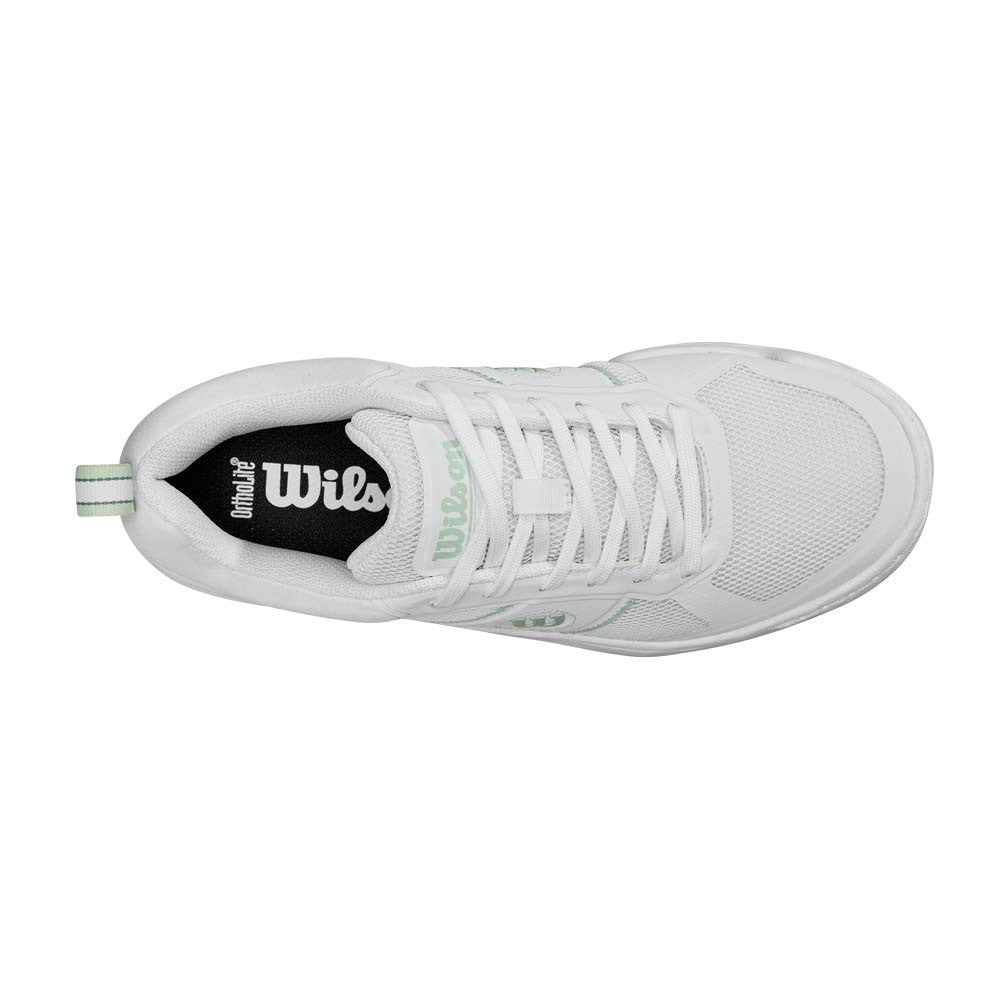 Wilson Pickle Pro White/White/Surf Spray  Pickleball Shoe | Pickleball Sports