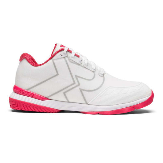 SQAIRZ XRZ™ White/Dark Pink  Pickleball Court Shoes | Pickleball Sports