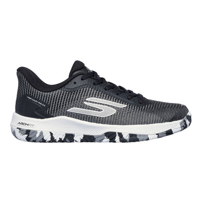 Skechers Viper Court Pro 2.0 Black/White  Shoe | Pickleball Sports
