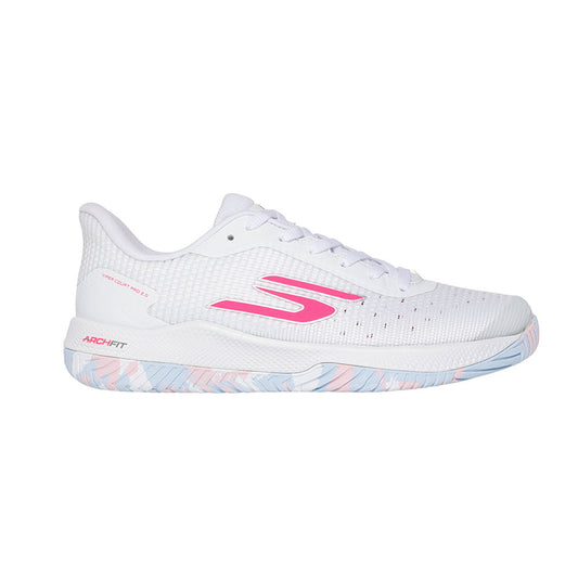 Skechers Viper Court Pro 2.0 White/Multi  Shoe | Pickleball Sports