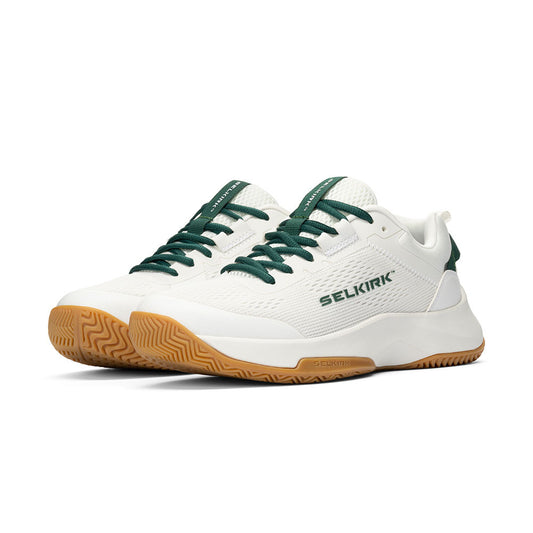 Selkirk CourtStrike 2.0 Pickleball Shoe -  White/Dark Green | Pickleball Sports
