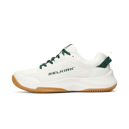 Selkirk CourtStrike 2.0 Pickleball Shoe -  White/Dark Green | Pickleball Sports