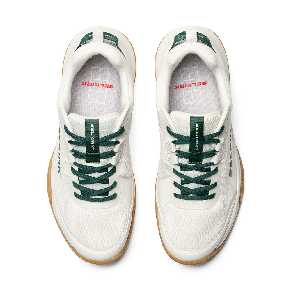 Selkirk CourtStrike 2.0 Pickleball Shoe -  White/Dark Green | Pickleball Sports