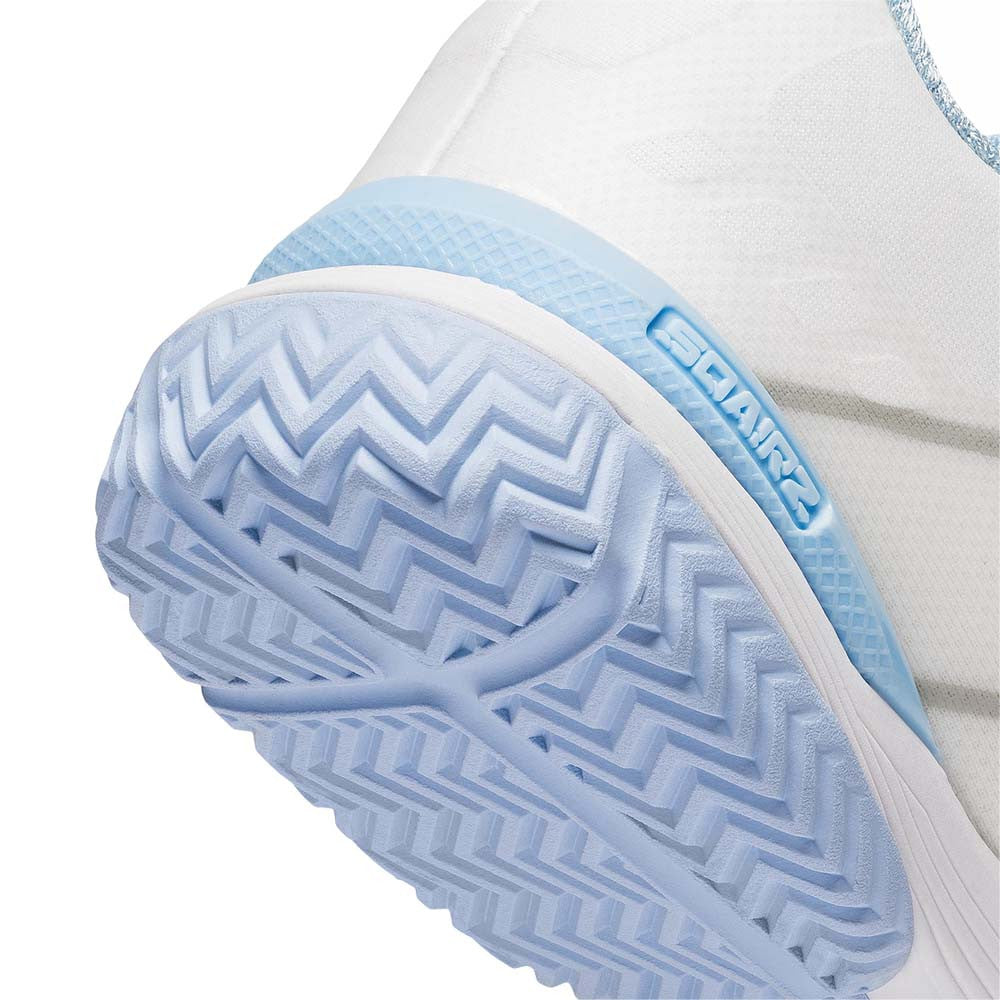 SQAIRZ XRZ™ White/Light Blue  Pickleball Court Shoes | Pickleball Sports