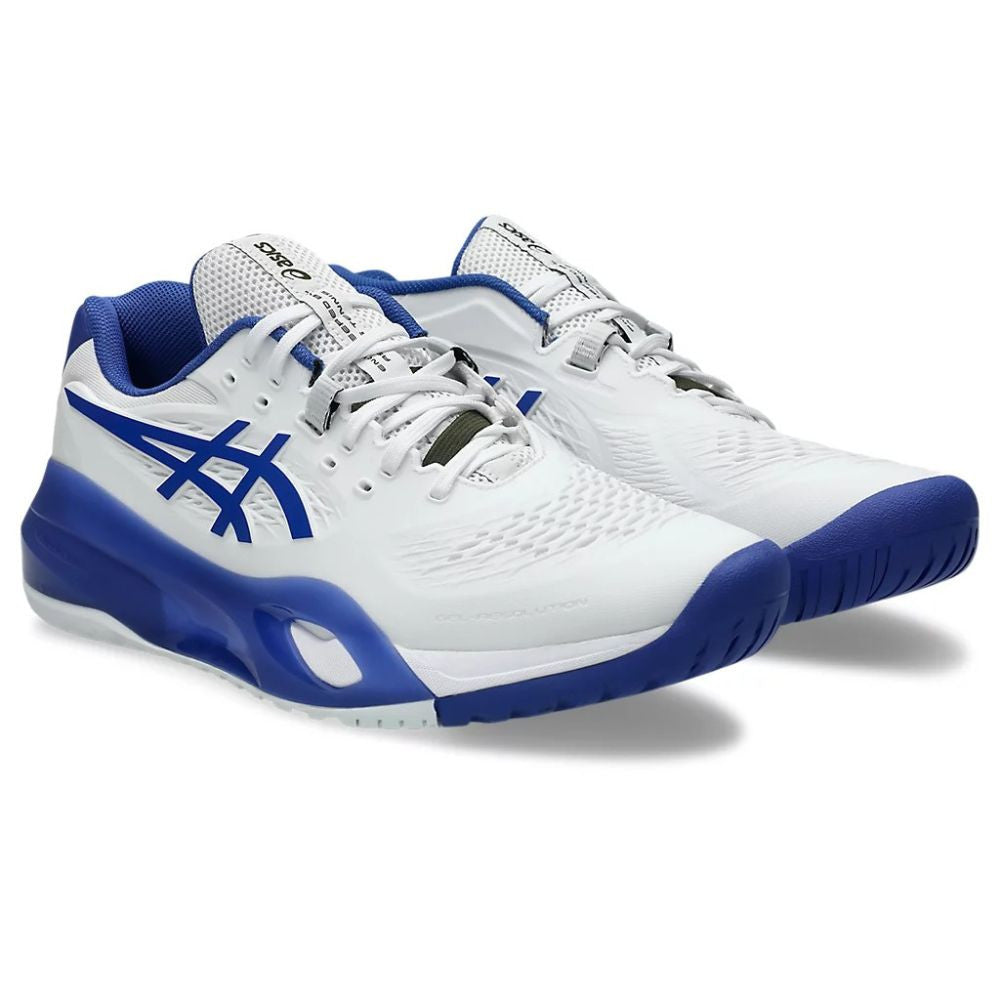 ASICS Gel-Resolution X Court Shoe - White/Dark Cobalt | Pickleball Sports