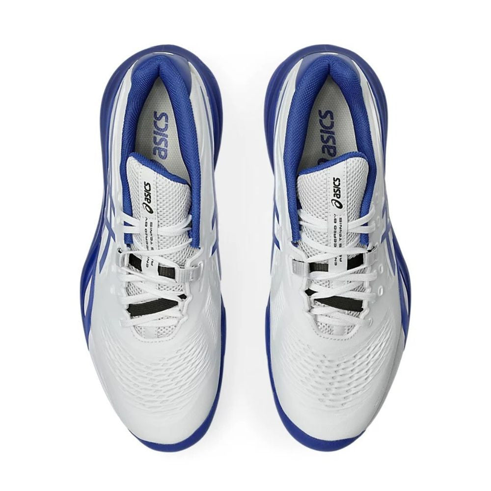 ASICS Gel-Resolution X Court Shoe - White/Dark Cobalt | Pickleball Sports