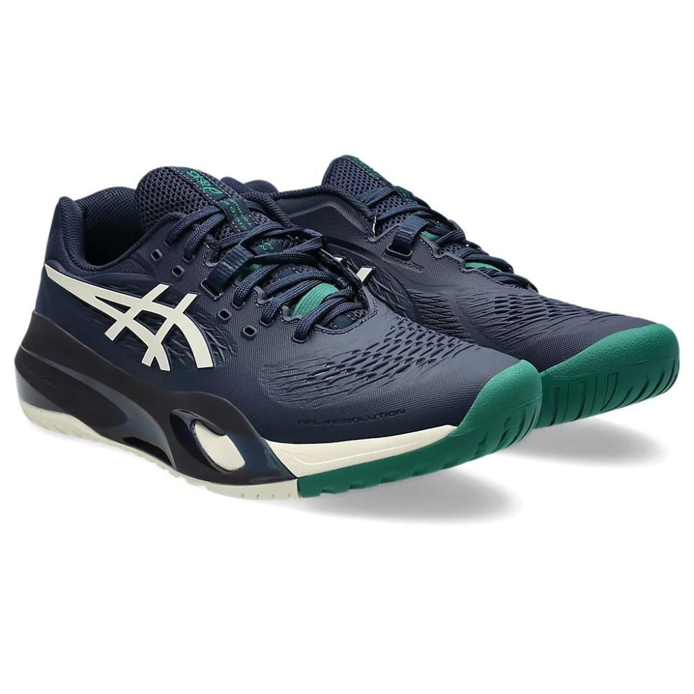 ASICS Gel-Resolution X Court Shoe - Midnight/Cream | Pickleball Sports