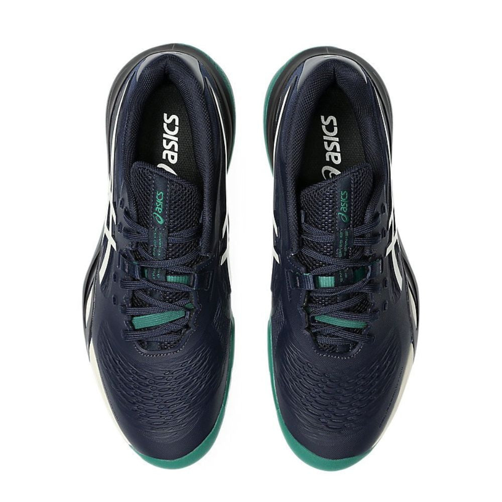 ASICS Gel-Resolution X Court Shoe - Midnight/Cream | Pickleball Sports