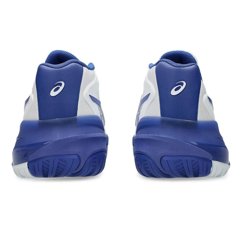 ASICS Gel-Resolution X Wide Court Shoe - White/Dark Cobalt | Pickleball Sports