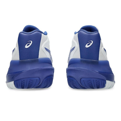 ASICS Gel-Resolution X Wide Court Shoe - White/Dark Cobalt | Pickleball Sports
