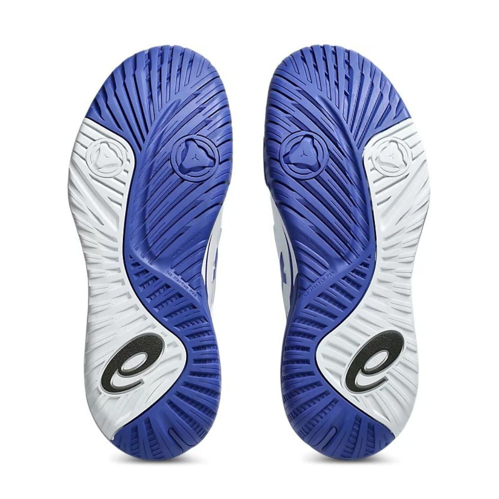 ASICS Gel-Resolution X Wide Court Shoe - White/Dark Cobalt | Pickleball Sports