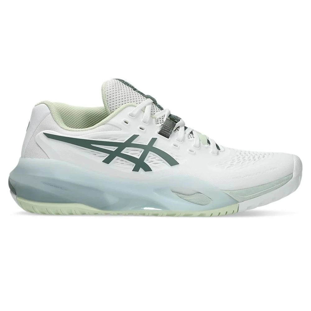 ASICS Gel Resolution X Pickleball Shoe - White/Monument Blue | Pickleball Sports