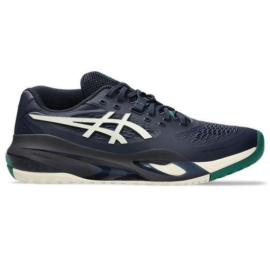 ASICS Gel-Resolution X Wide Court Shoe - White/Dark Cobalt | Pickleball Sports