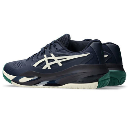 ASICS Gel-Resolution X Wide Court Shoe - White/Dark Cobalt | Pickleball Sports
