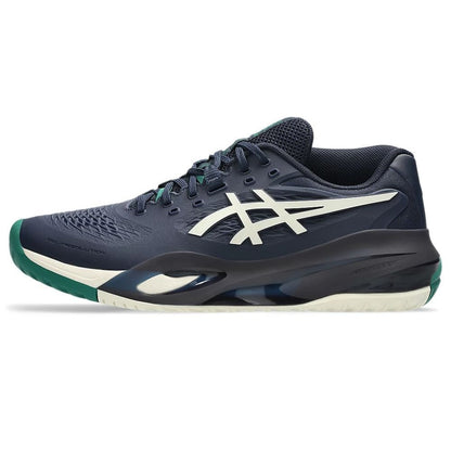 ASICS Gel-Resolution X Wide Court Shoe - White/Dark Cobalt | Pickleball Sports