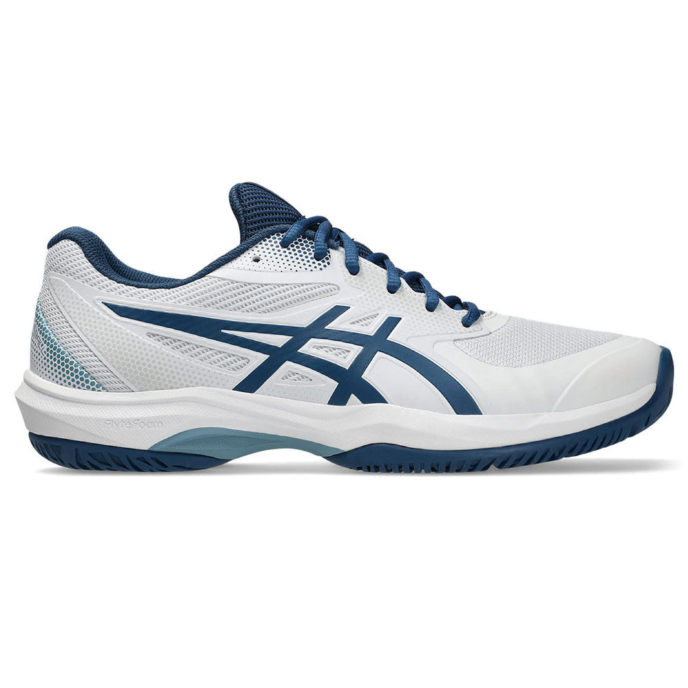 ASICS Game FF Pickleball Court Shoe - White/Twilight Blue | Pickleball Sports