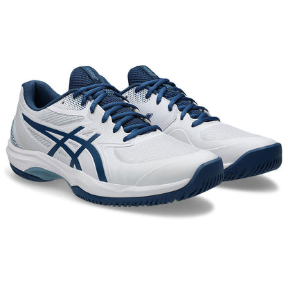 ASICS Game FF Pickleball Court Shoe - White/Twilight Blue | Pickleball Sports