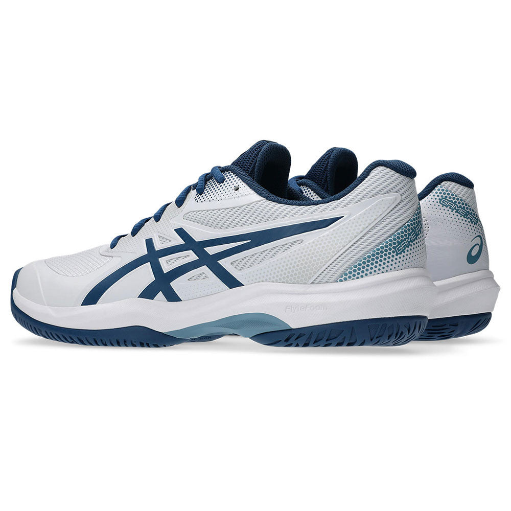 ASICS Game FF Pickleball Court Shoe - White/Twilight Blue | Pickleball Sports