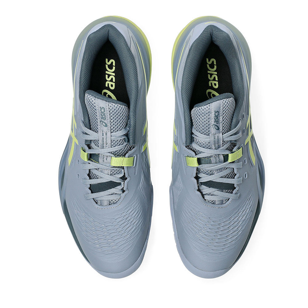 ASICS Gel-Resolution X Court Shoe - Grey Blue/Pistachio | Pickleball Sports
