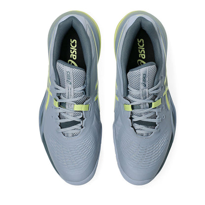 ASICS Gel-Resolution X Court Shoe - Grey Blue/Pistachio | Pickleball Sports