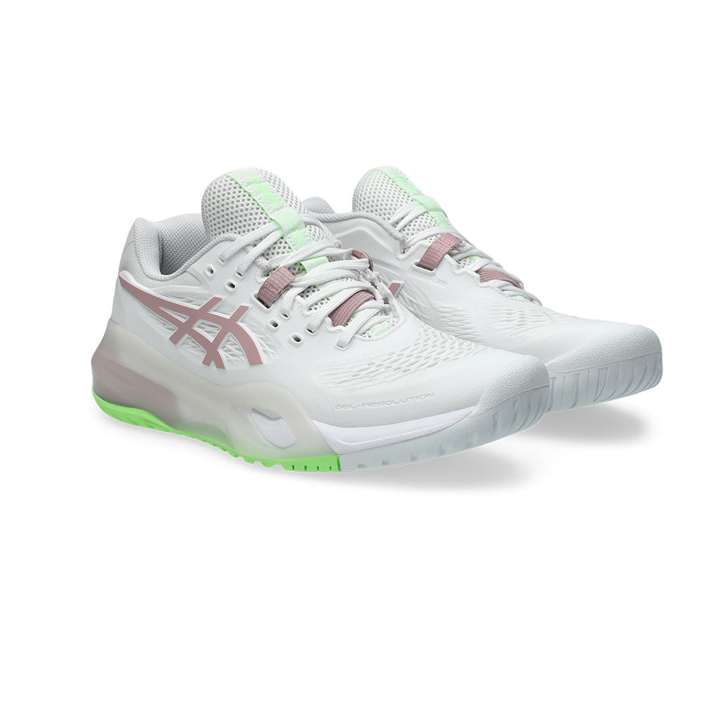 ASICS Gel Resolution X Pickleball Shoe - White/Monument Blue | Pickleball Sports