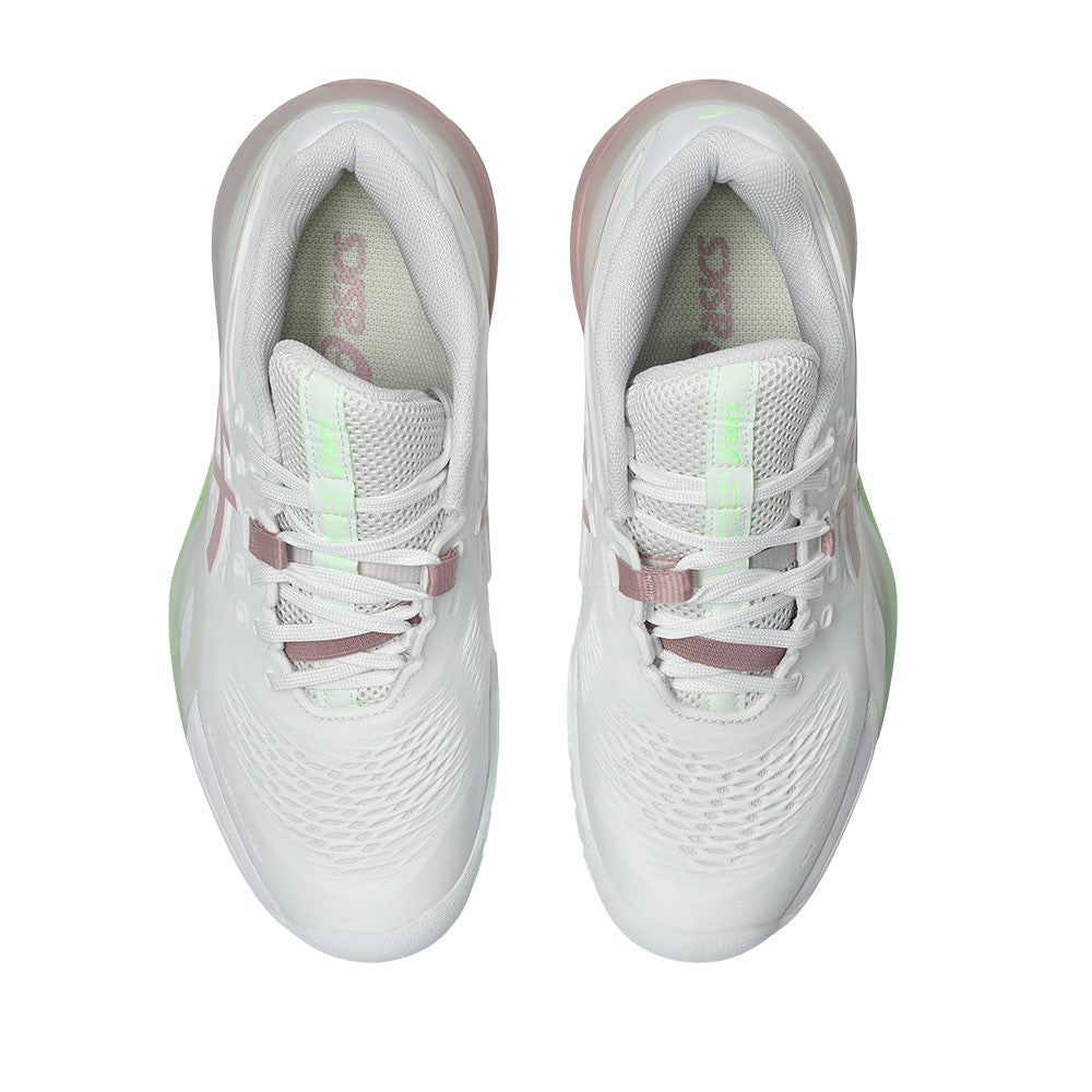ASICS Gel Resolution X Pickleball Shoe - White/Monument Blue | Pickleball Sports