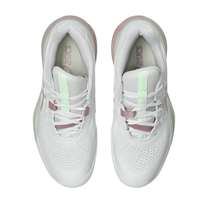 ASICS Gel Resolution X Pickleball Shoe - White/Monument Blue | Pickleball Sports