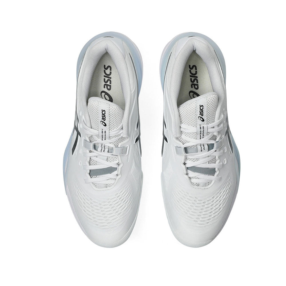 ASICS Gel-Resolution X 2E  Wide Court Shoe - White/Black | Pickleball Sports
