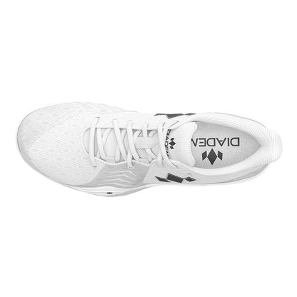 Diadem Court Burst Wide Court Shoe - Unisex - White/White | Pickleball Sports