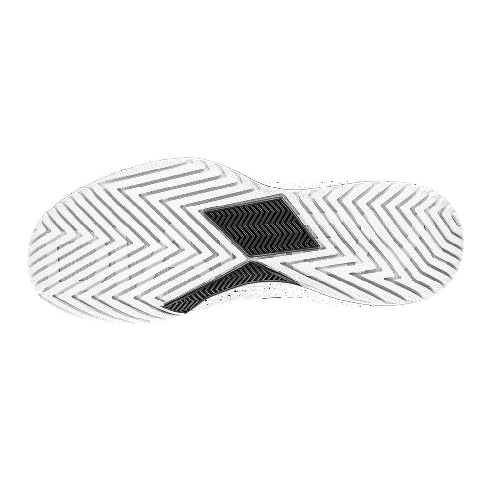 Diadem Court Burst Wide Court Shoe - Unisex - White/White | Pickleball Sports