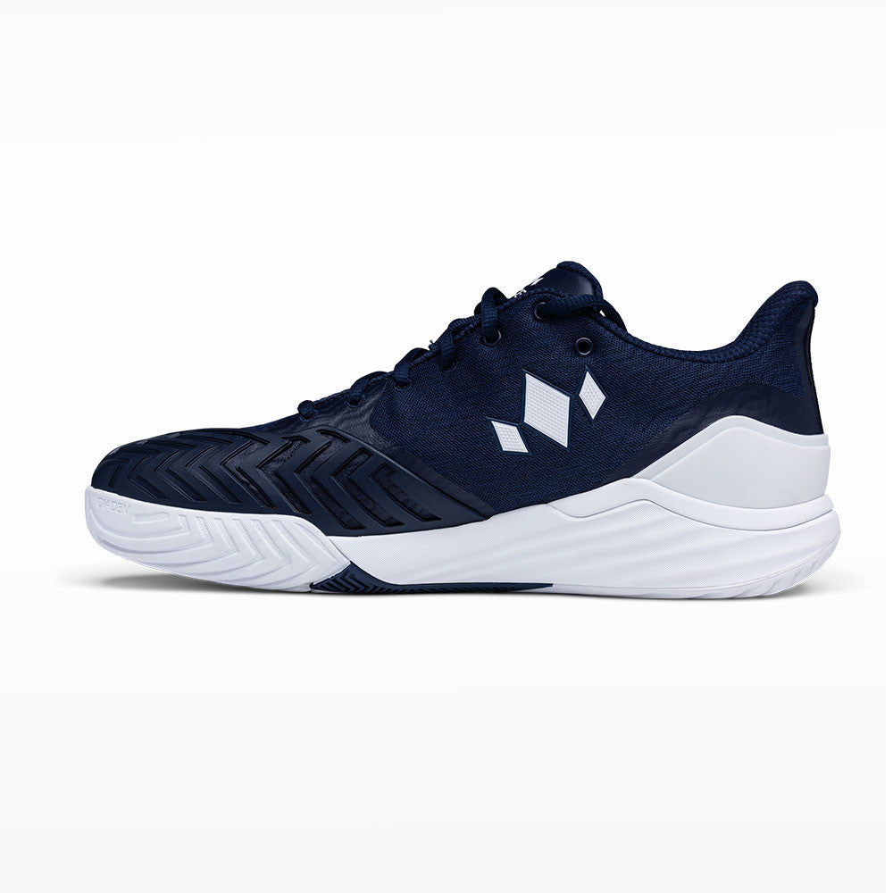 Diadem Court Burst Wide Court Shoe - Unisex - Navy/White | Pickleball Sports