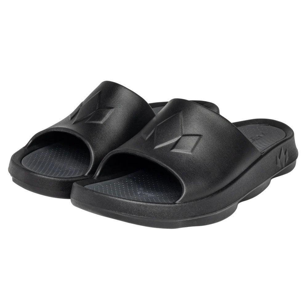 Diadem Recovery Court Slide - Unisex - Black | Pickleball Sports