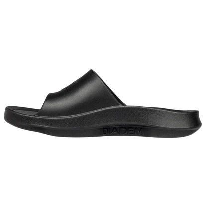 Diadem Recovery Court Slide - Unisex - Black | Pickleball Sports