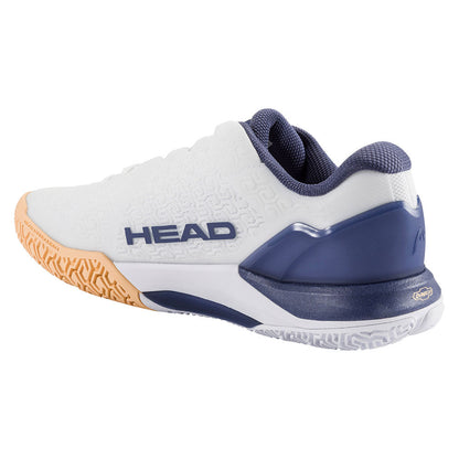 HEAD Revolt Pro 5.0 Court Shoe - White/Apricot | Pickleball Sports
