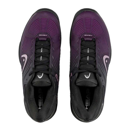 HEAD Revolt Pro 4.5 Court  Shoe - Black/Plum | Pickleball Sports