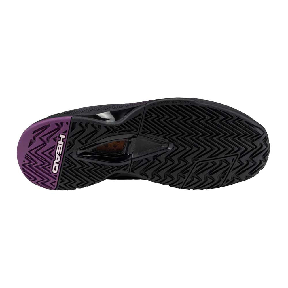 HEAD Revolt Pro 4.5 Court  Shoe - Black/Plum | Pickleball Sports