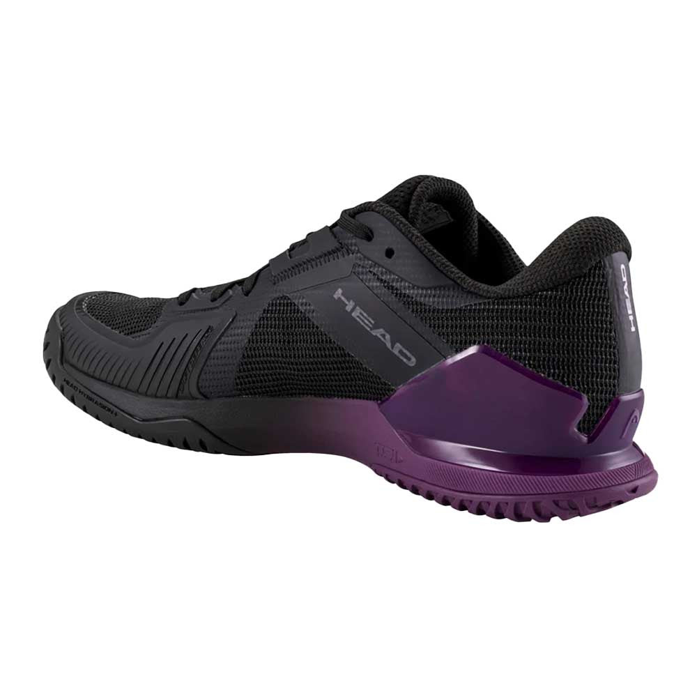 HEAD Sprint Pro 4.0 Court Shoe - Black/Plum | Pickleball Sports