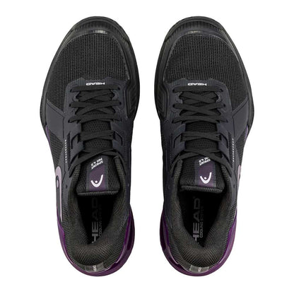 HEAD Sprint Pro 4.0 Court Shoe - Black/Plum | Pickleball Sports
