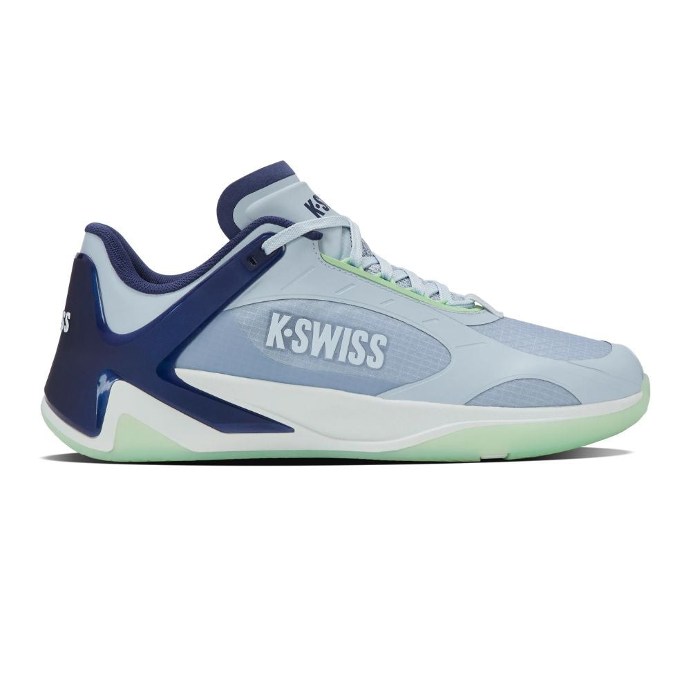 K-Swiss K-Frame Pickleball Shoe - Artic Ice/Oceana/Patina Green | Pickleball Sports