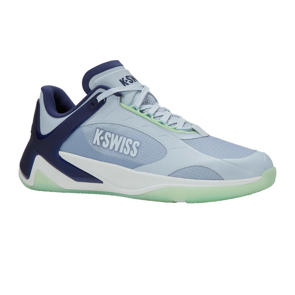 K-Swiss K-Frame Pickleball Shoe - Artic Ice/Oceana/Patina Green | Pickleball Sports