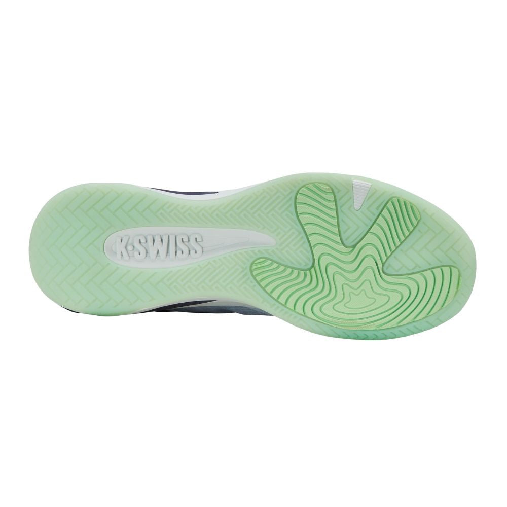 K-Swiss K-Frame Pickleball Shoe - Artic Ice/Oceana/Patina Green | Pickleball Sports