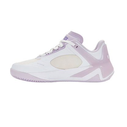 K-Swiss K-Frame Pickleball Shoe - White/Neon Mint/Hot Neon Pink | Pickleball Sports