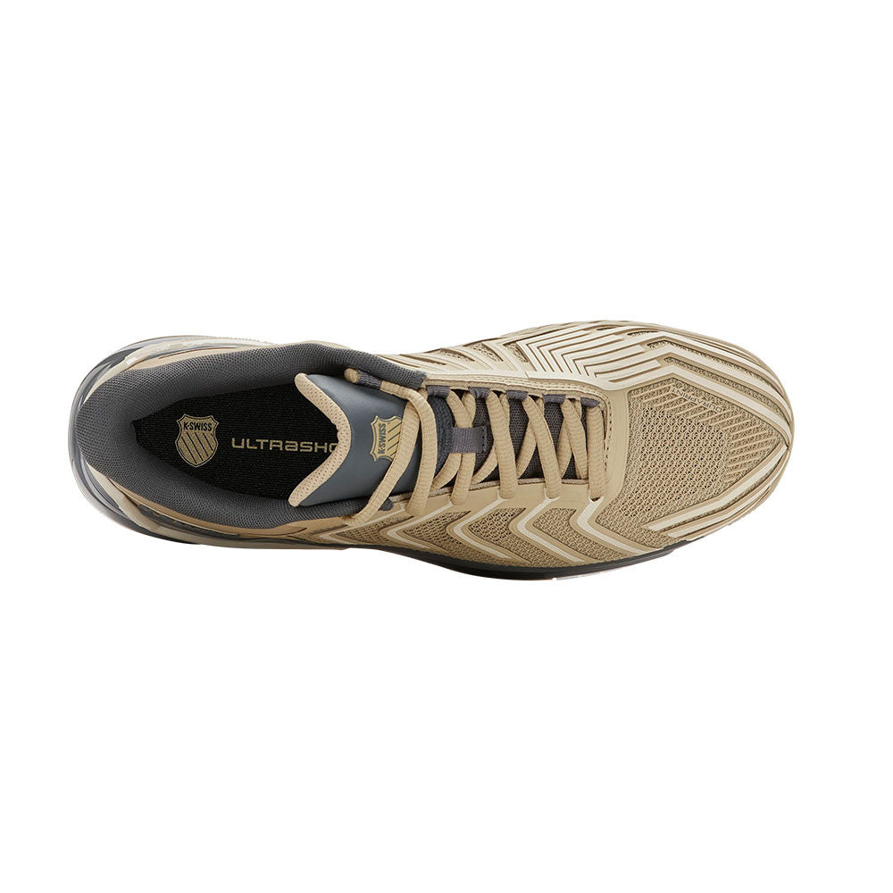 K-Swiss Ultra Shot 4 Pickleball Shoe, Pale Khaki/Turbulence/Whitecap Gray | Pickleball Sports