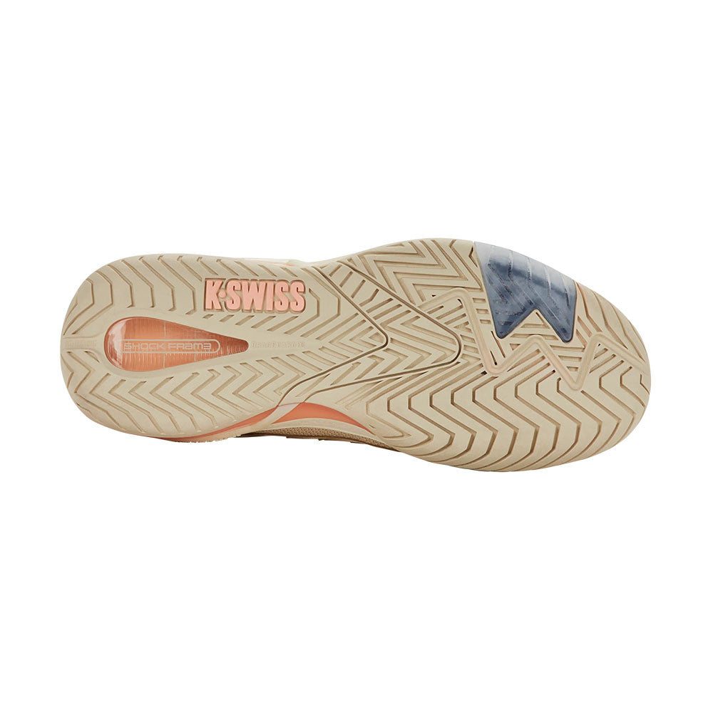 K-Swiss Ultra Shot 4 Pickleball Shoe - Whitecap Gray/Peach Parfait/Egret | Pickleball Sports