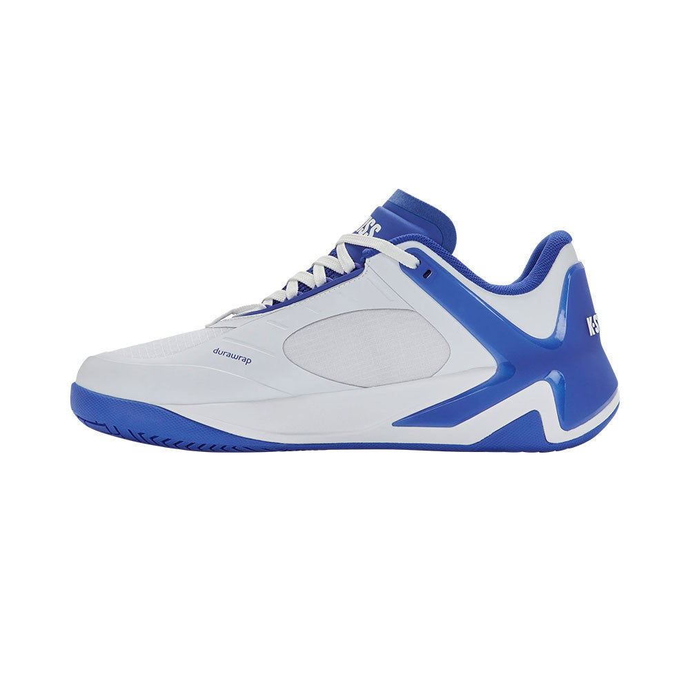 K-Swiss K-Frame Pickleball Shoe - White/Dazzling Blue | Pickleball Sports