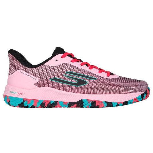 Skechers Viper Court Pro 2.0 Pink/Black  Shoe | Pickleball Sports